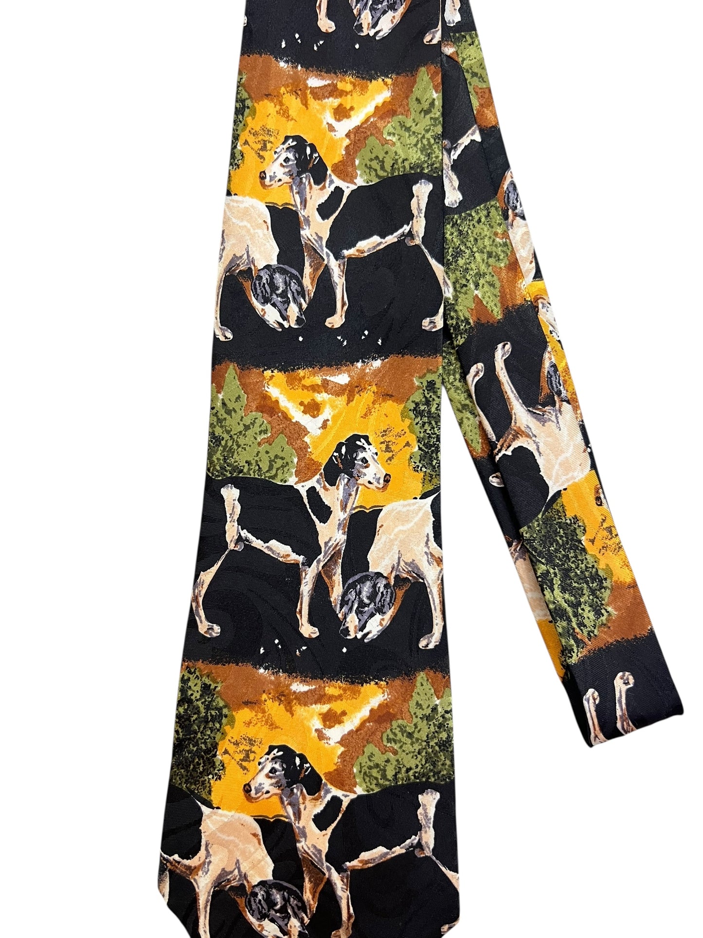 Vintage Dog Sled Tie