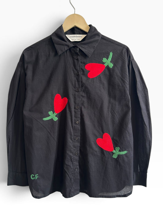 Embroidered Cotton Shirt