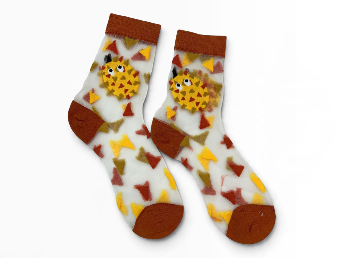 Mesh Quirky Socks
