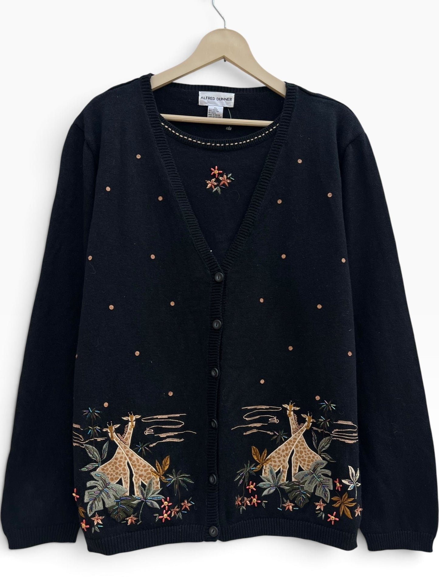 Giraffe Alfred Dunner Sweater