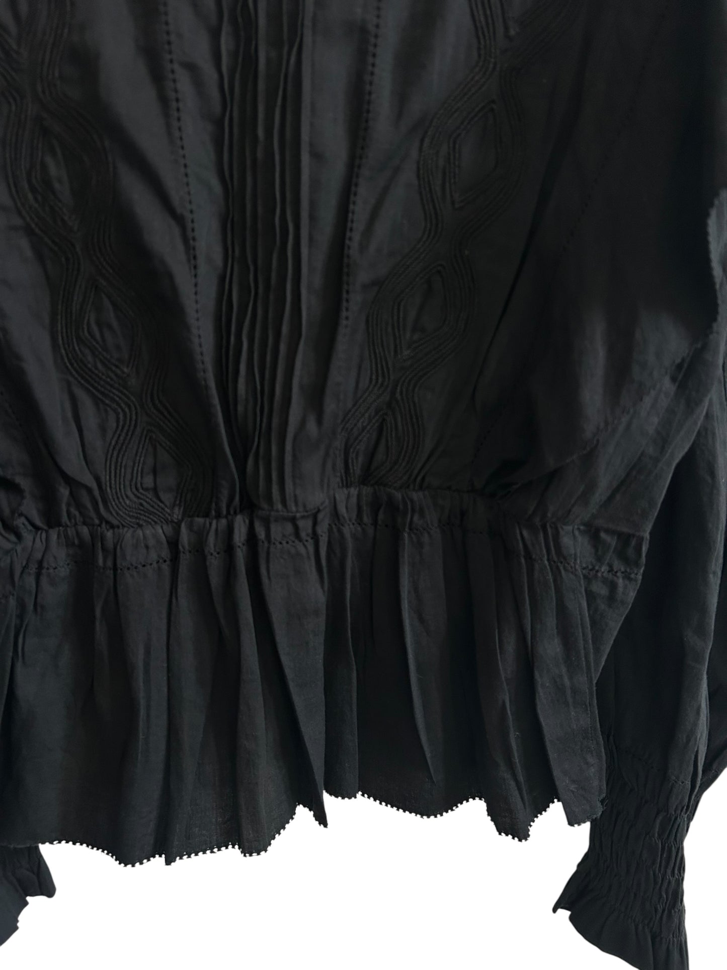 Black Cotton Top