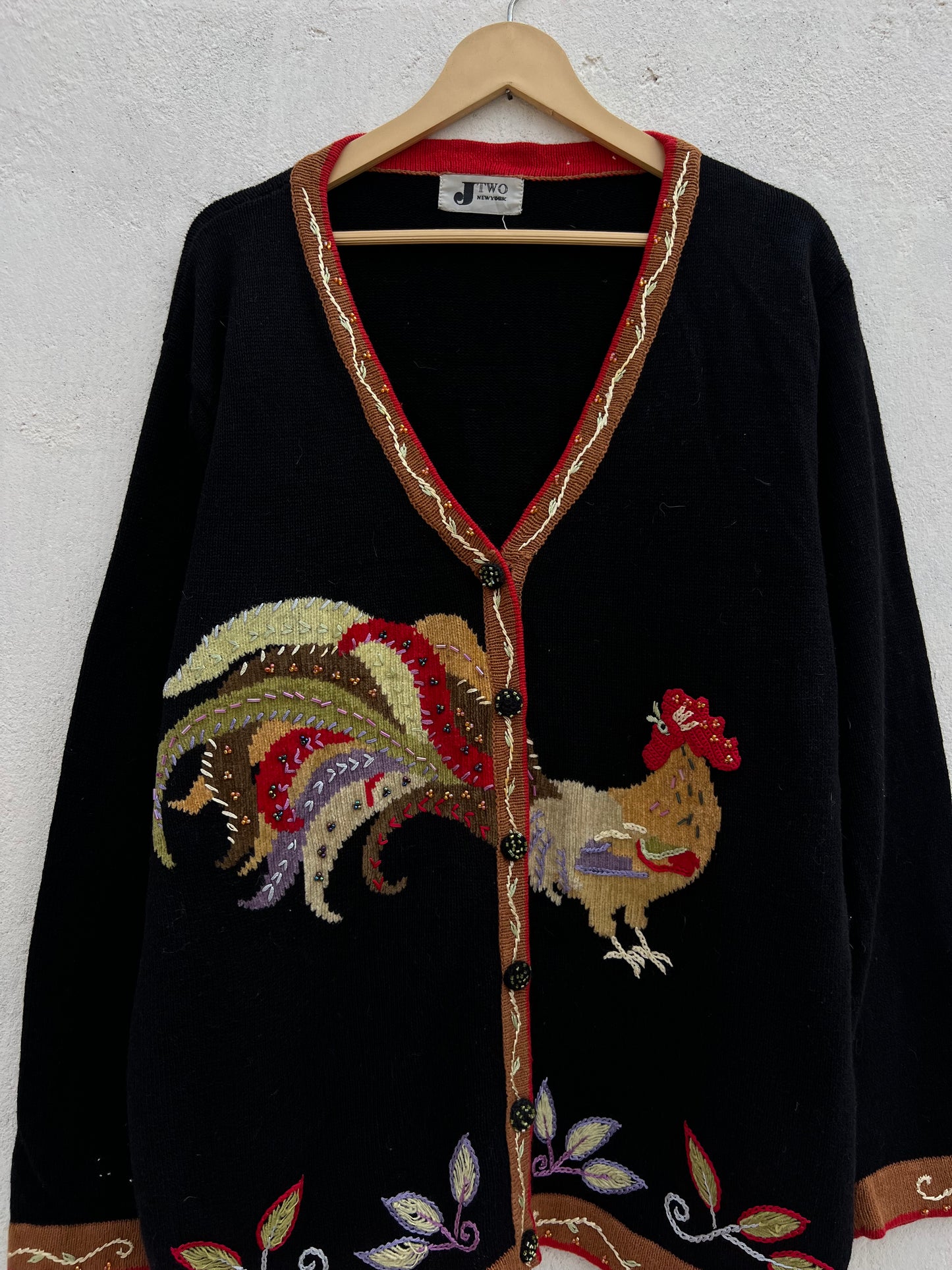 Hen Beaded Sweater