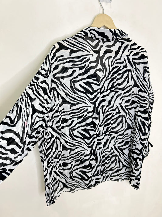 Zebra Print Shirt