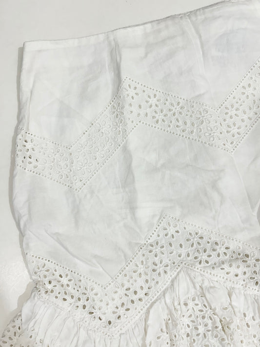 White Cotton Skirt