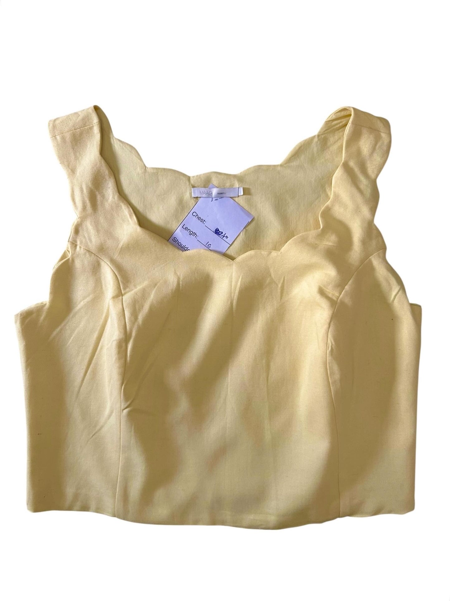 Butter Yellow Top