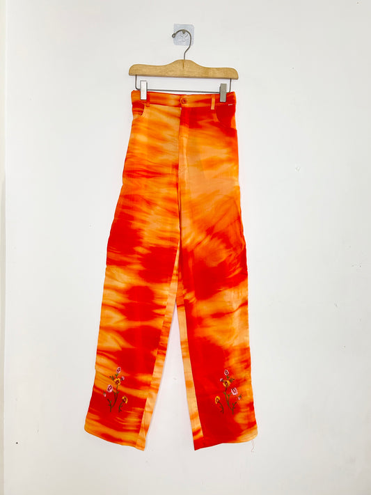 Orange Pants