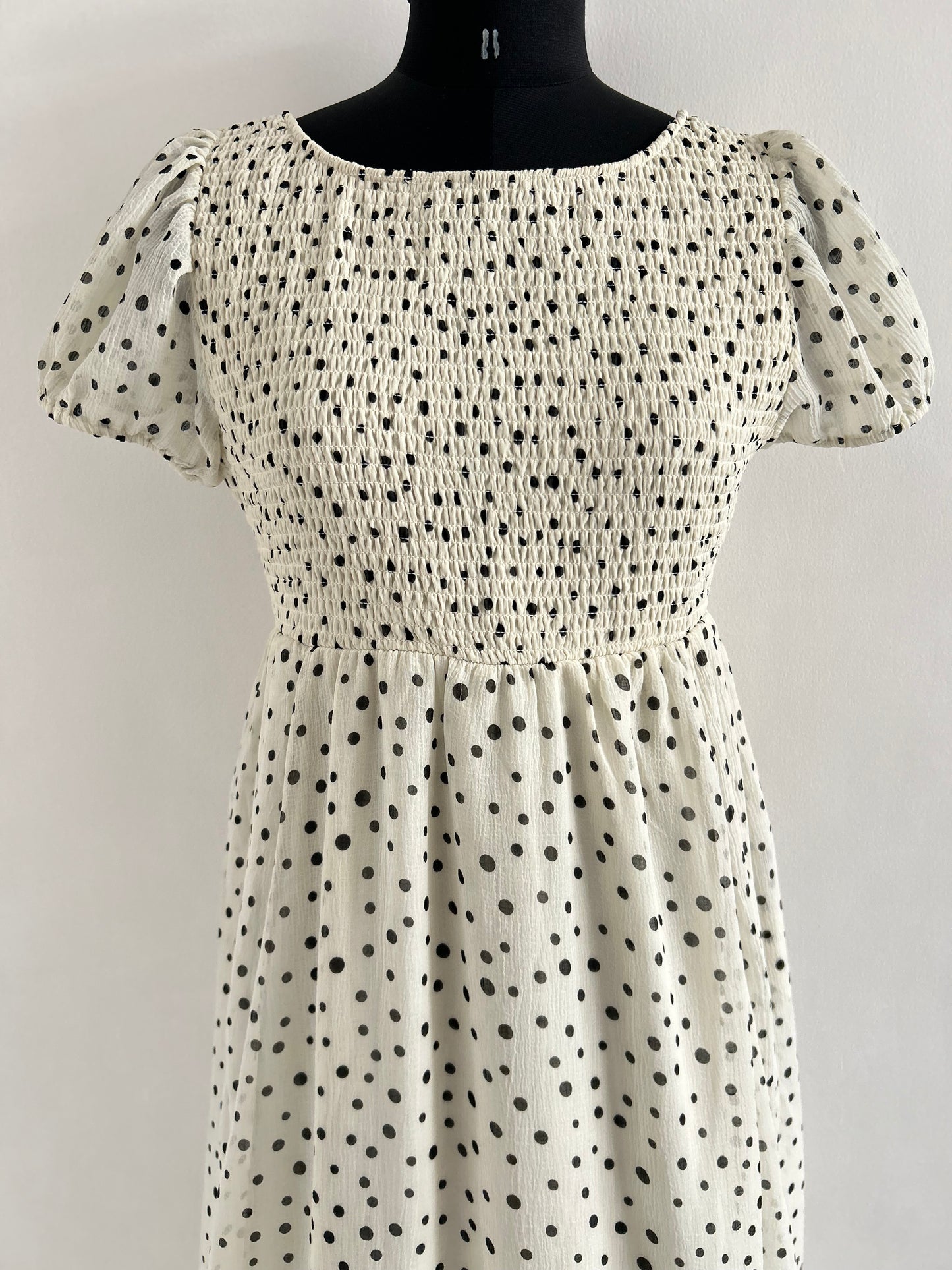 Polka Dot Print Dress