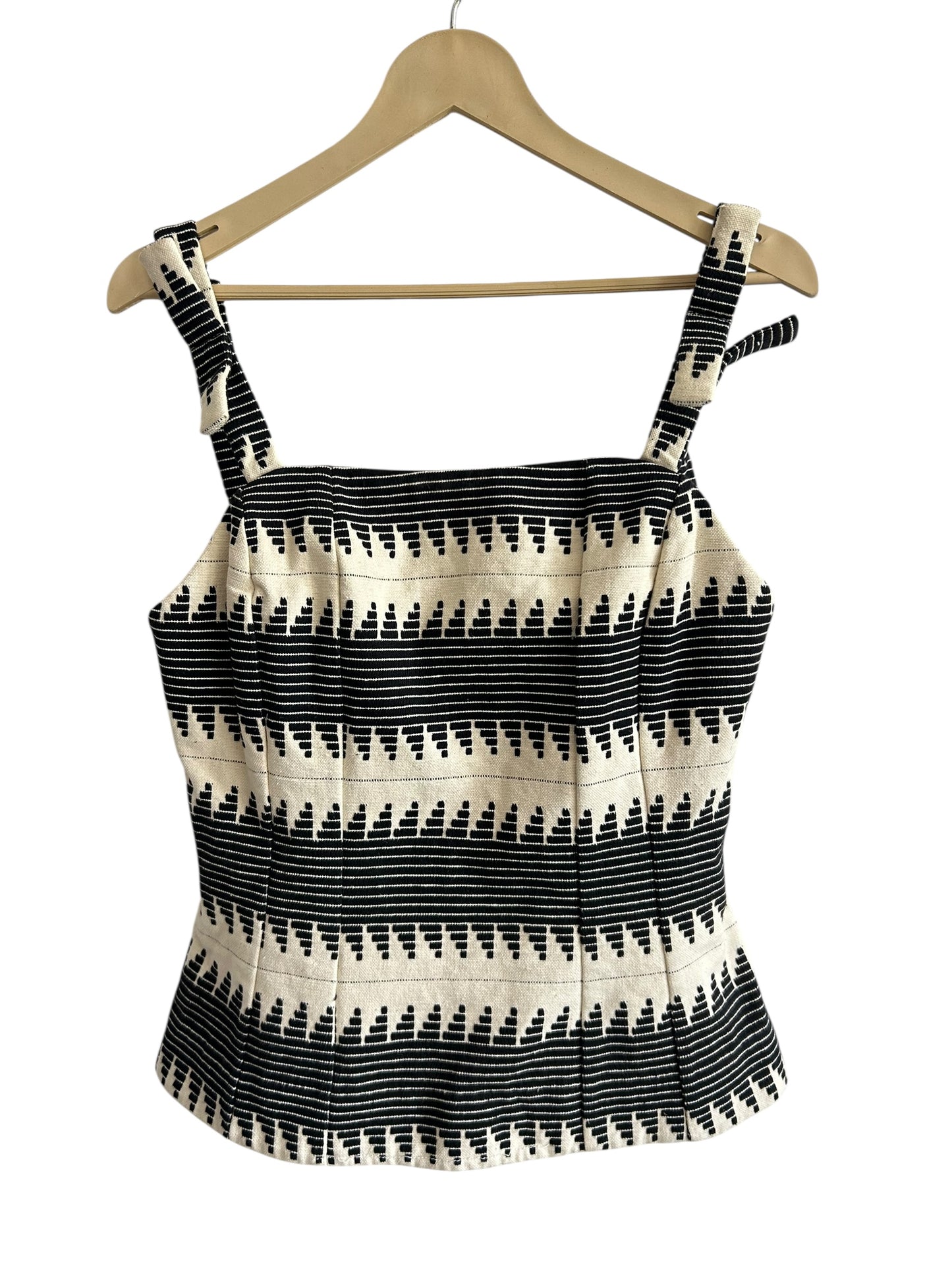 Printed Woven Top