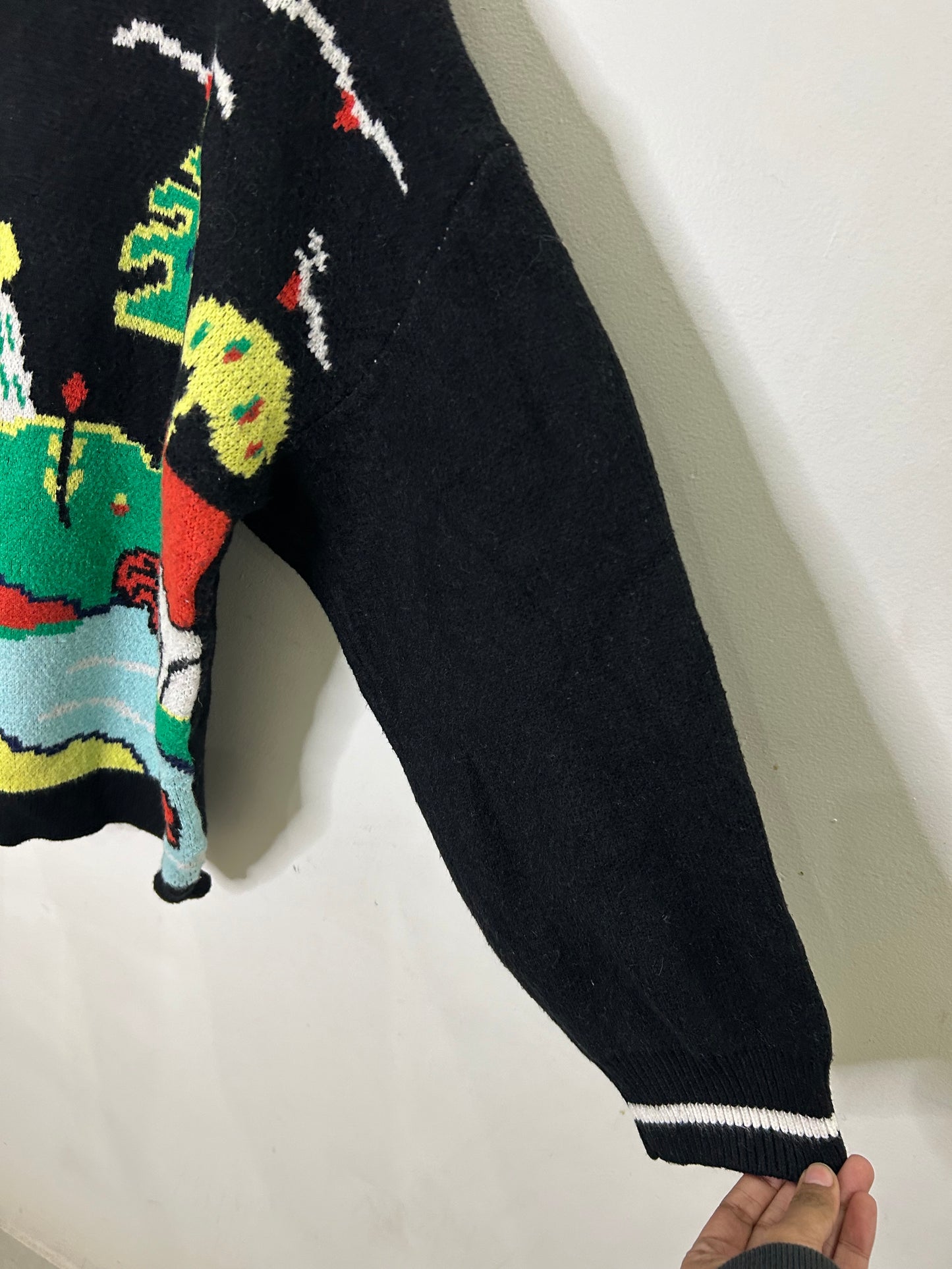 Mountain Landscape Sweater