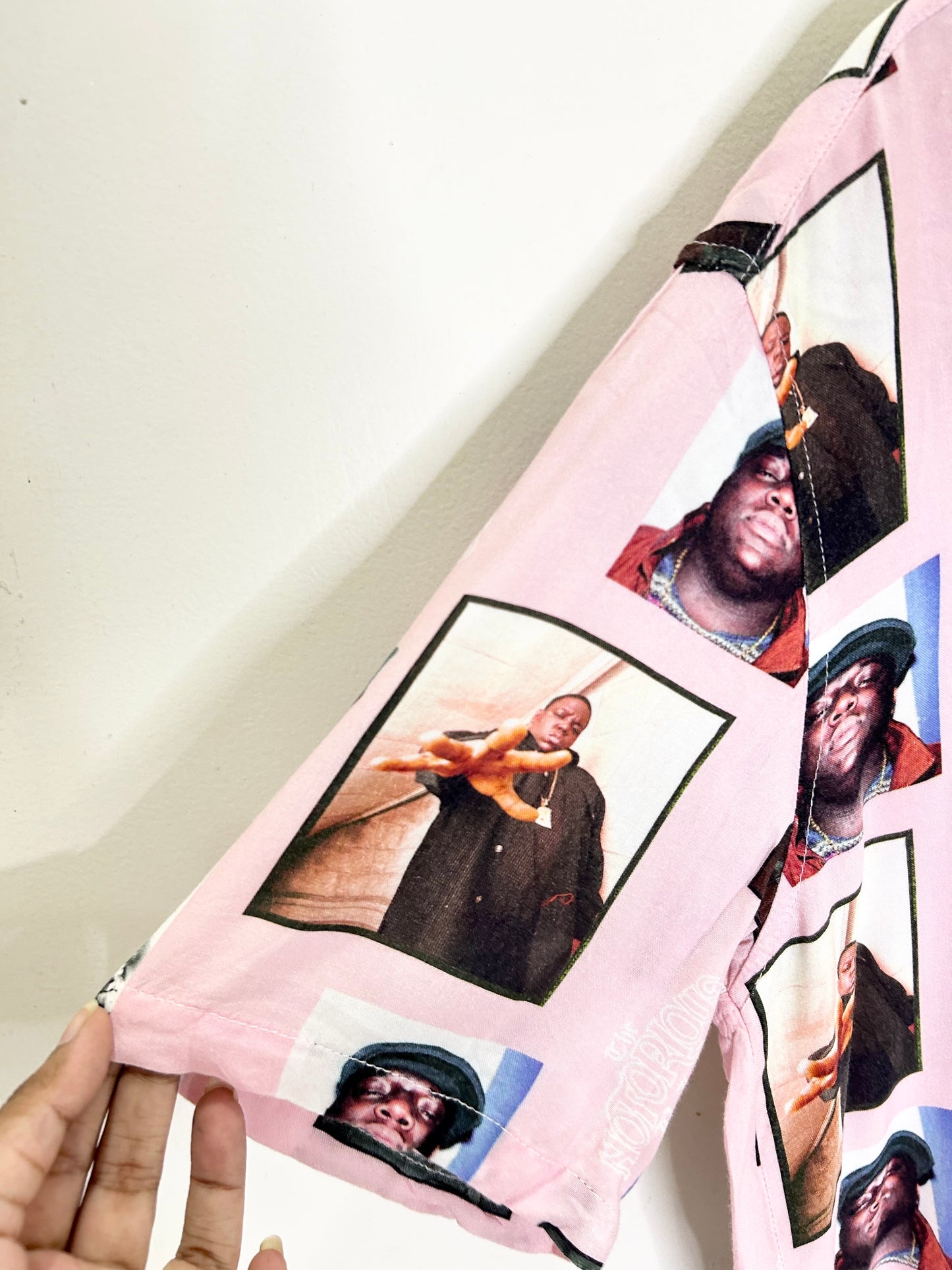 Notorious B.I.G. printed resort Shirt