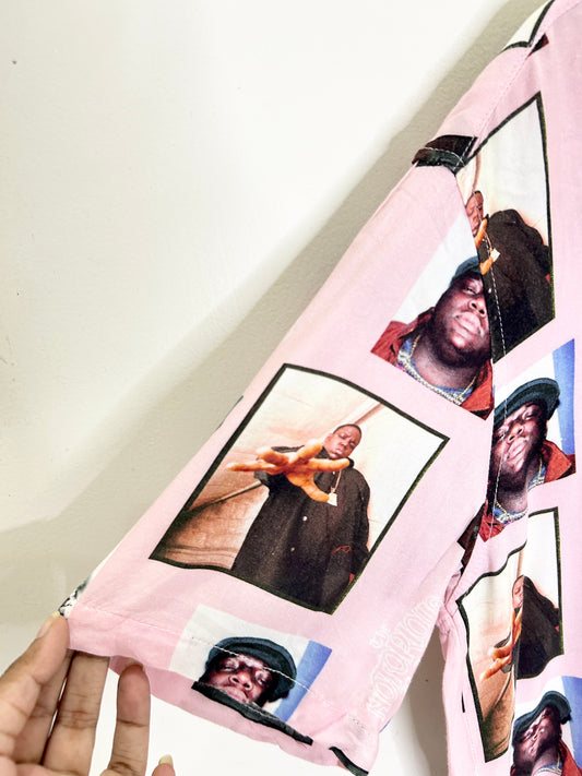 Notorious B.I.G. printed resort Shirt