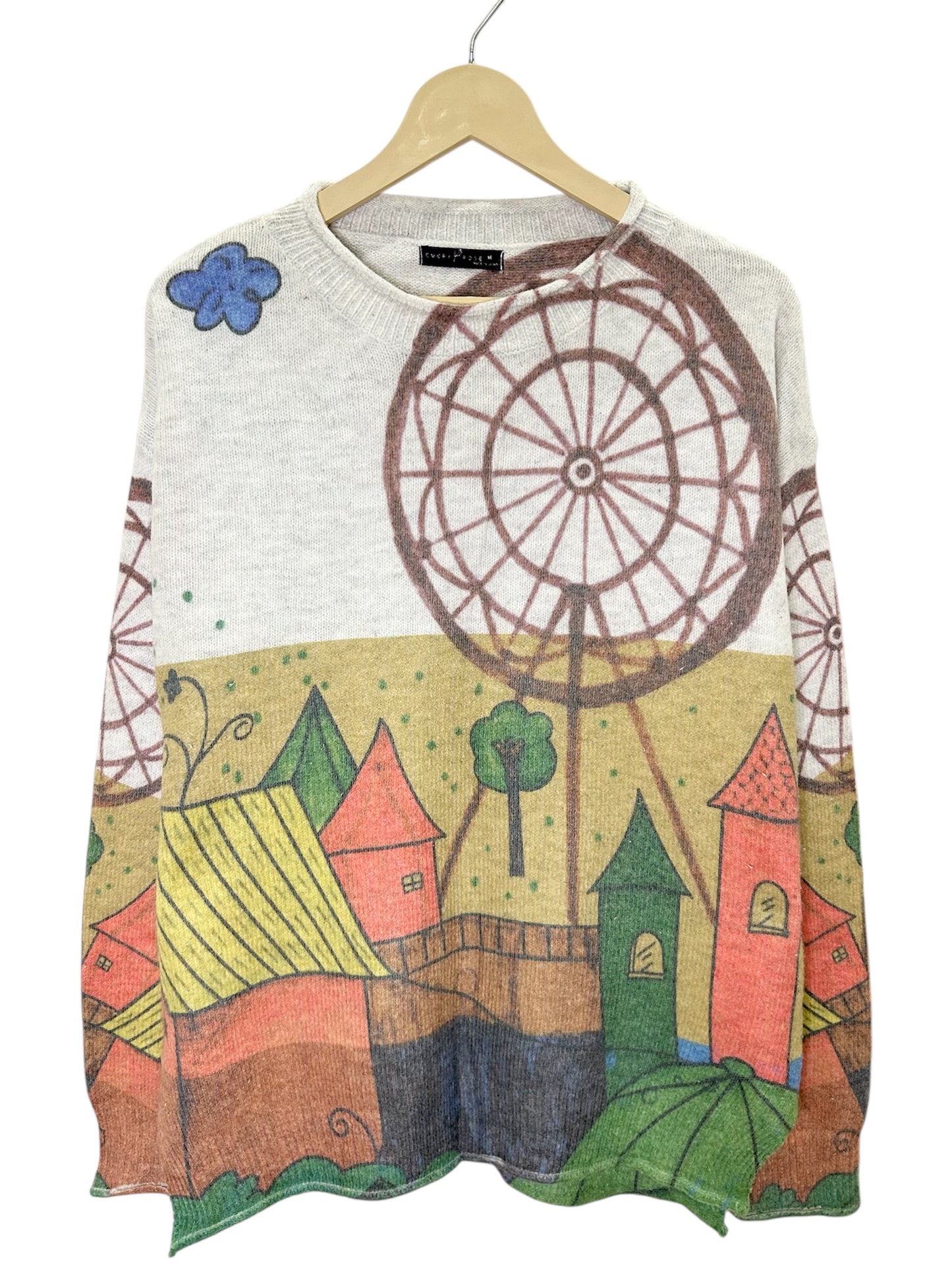 Mixed Pattern Sweater