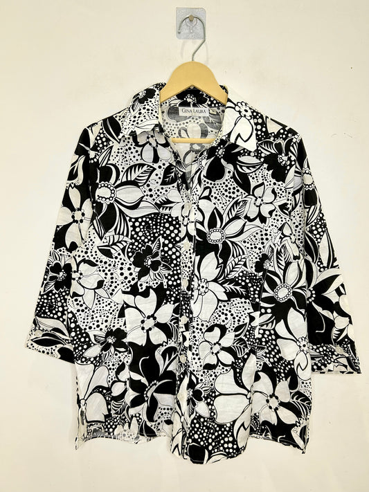 Cotton B&W Shirt