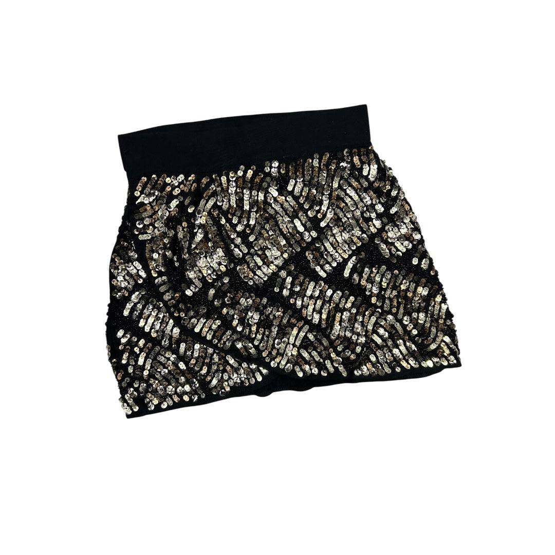 ZARA Sequinned Skirt