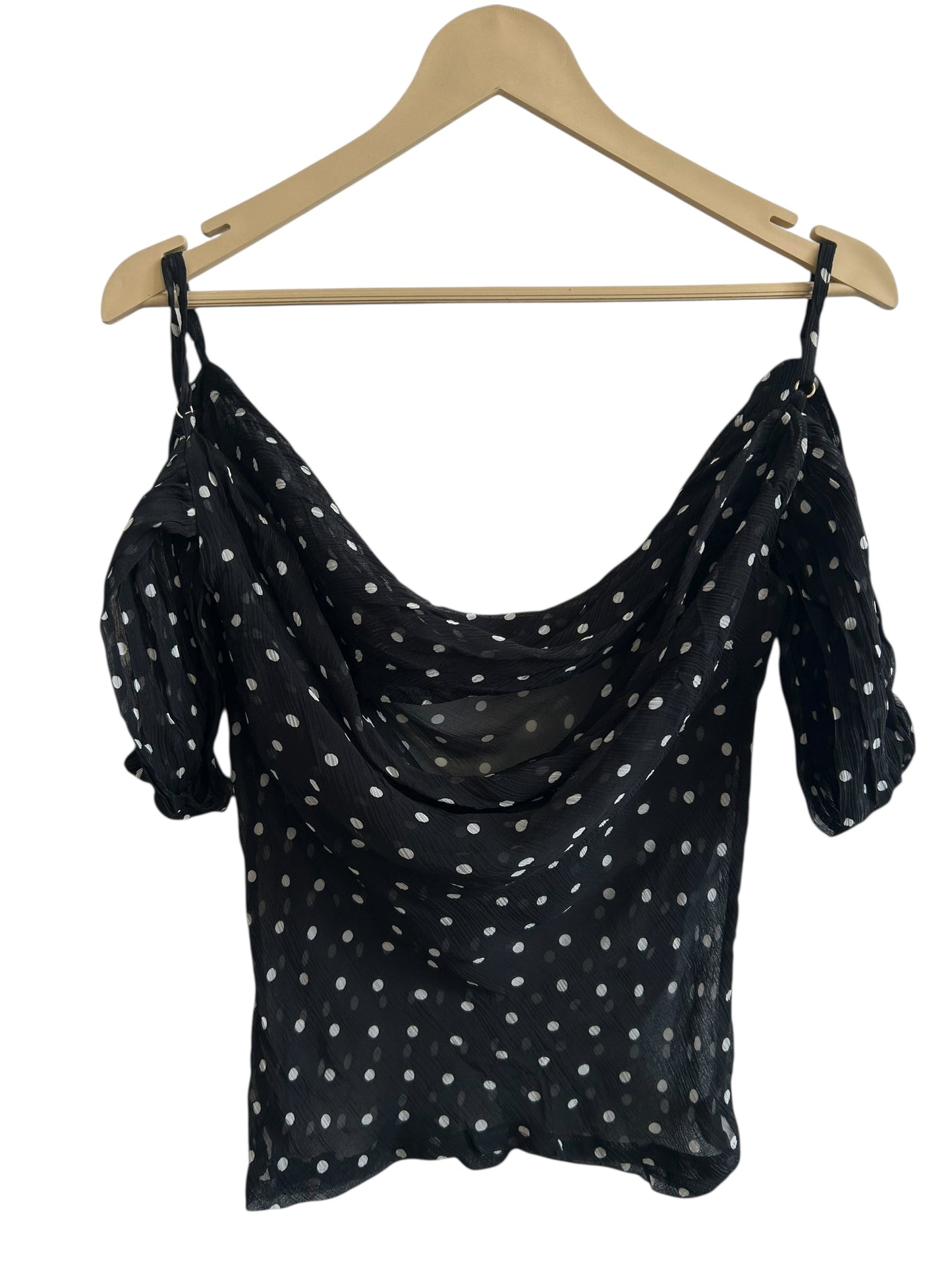 Polka dot top