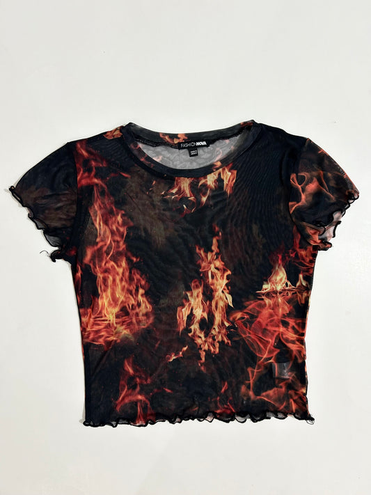 Fire Mesh Top