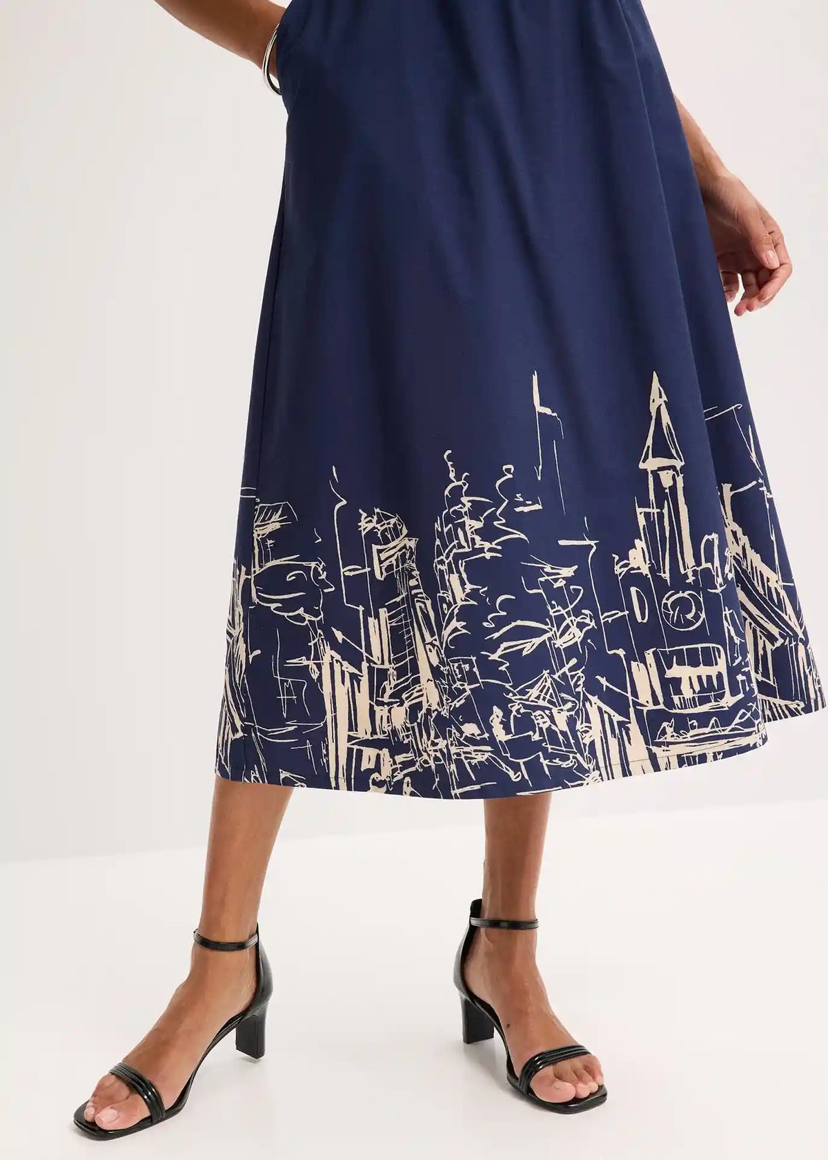 Architectural Cotton Skirt