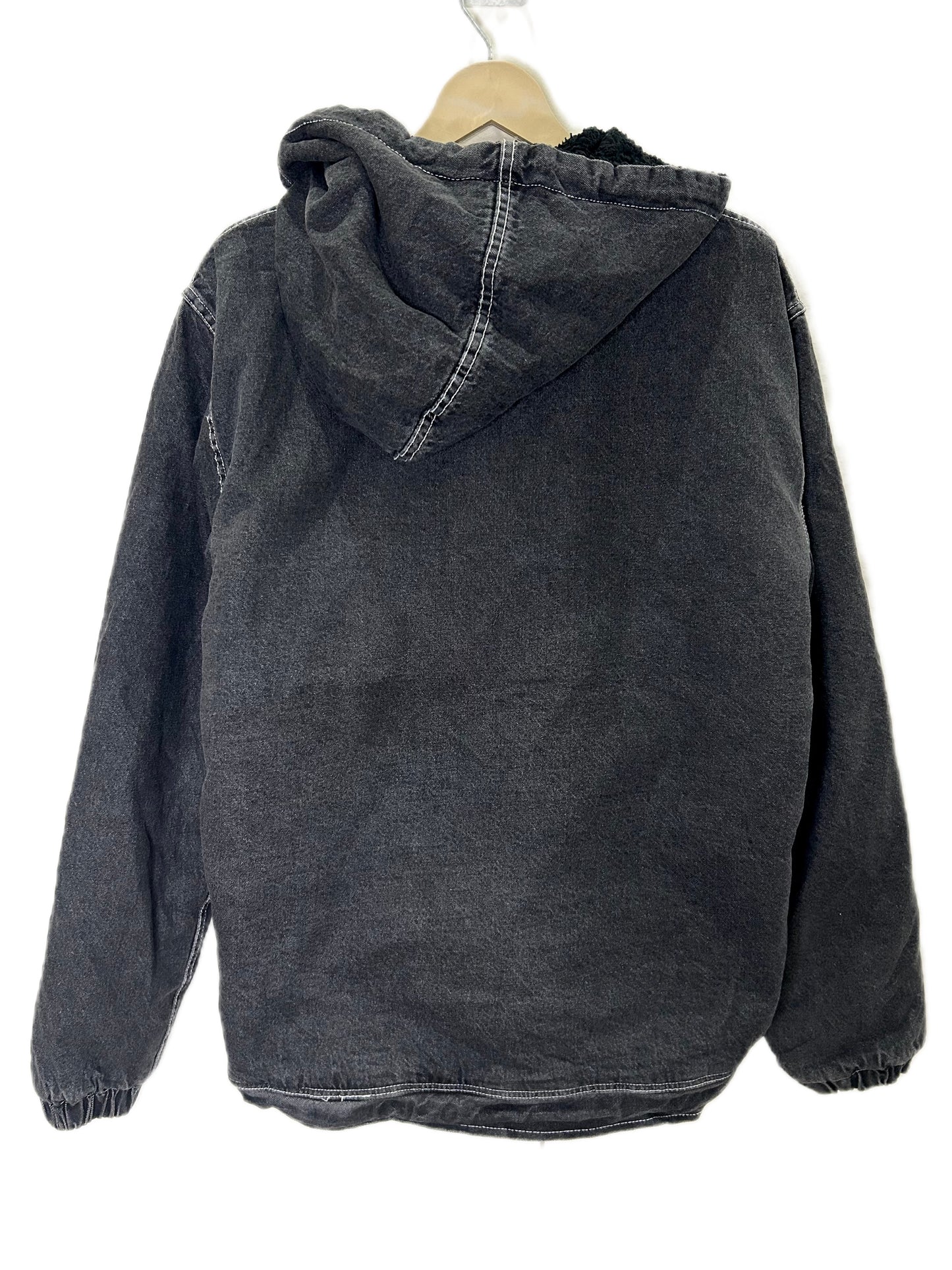 Vintage Denim Hoodie