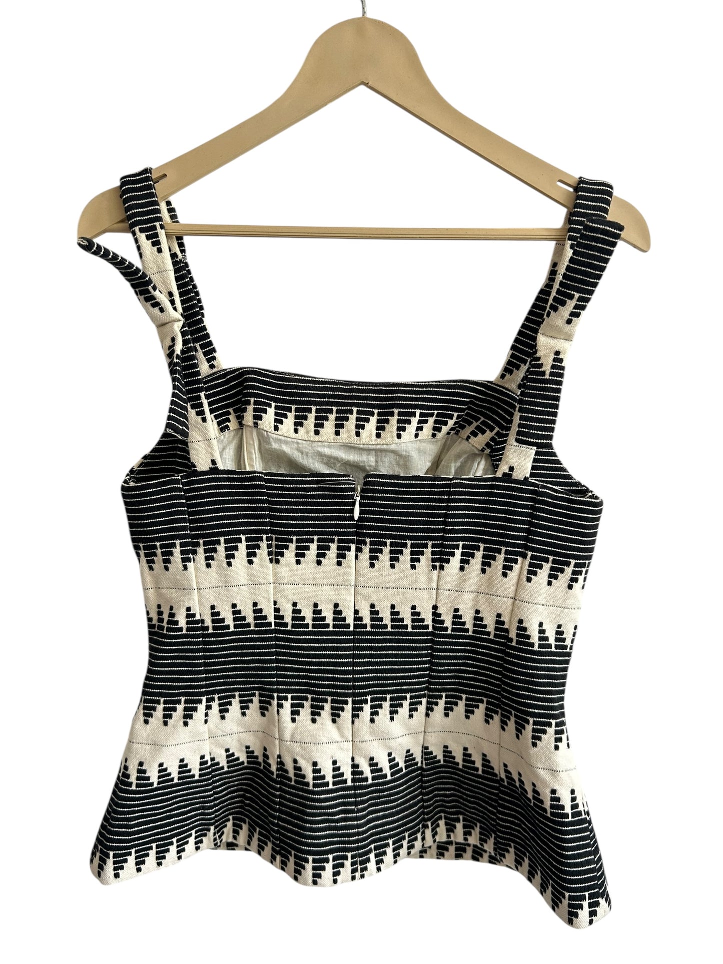Printed Woven Top