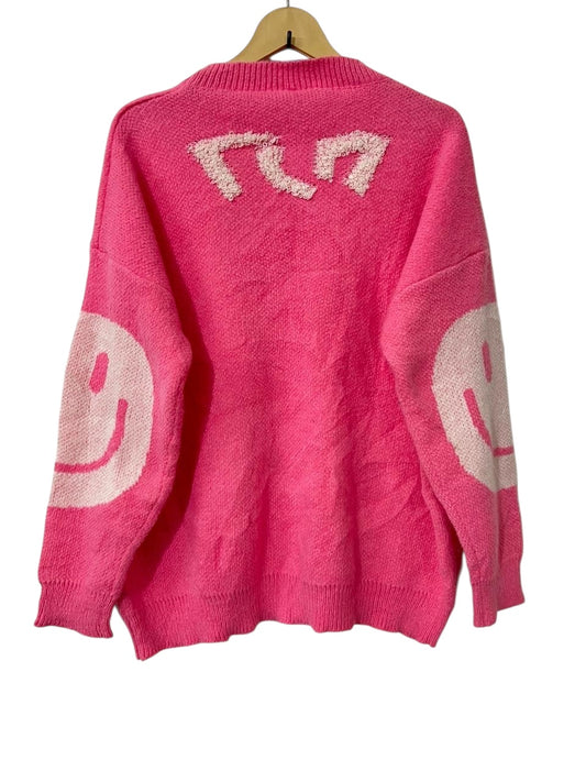 Pink Smile Sweater