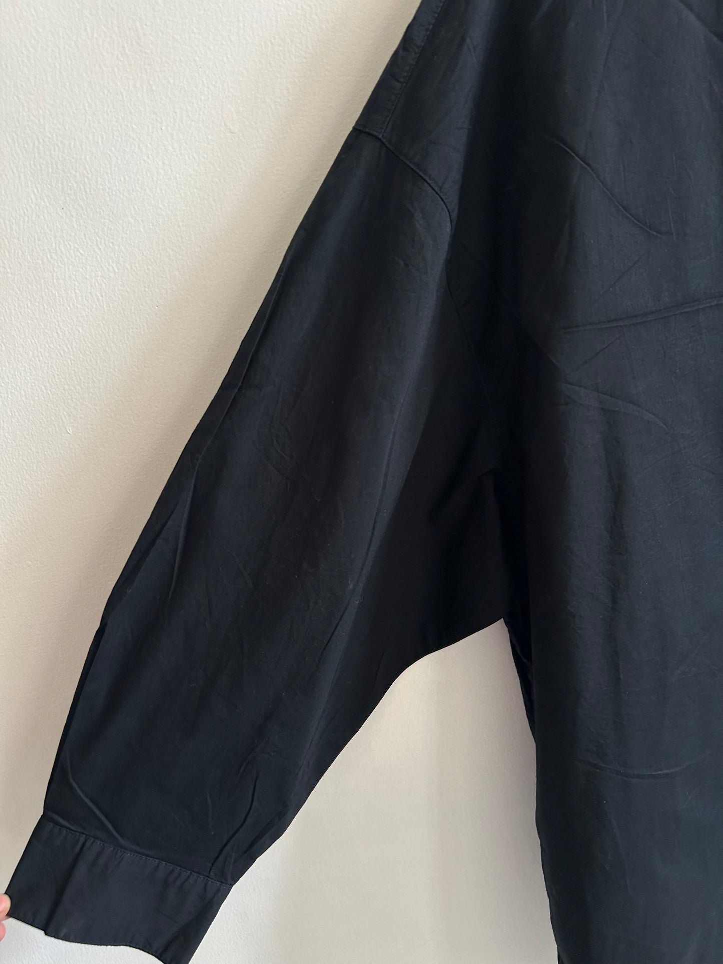 Black Cotton Shirt