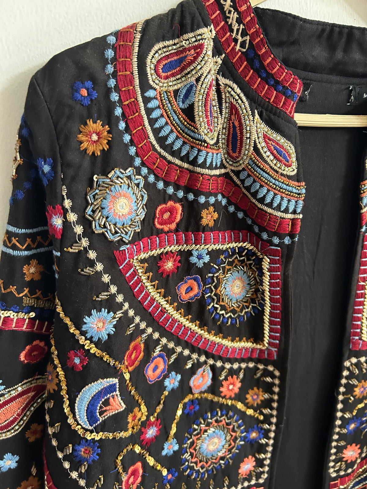 Embroidered Jacket: 42”