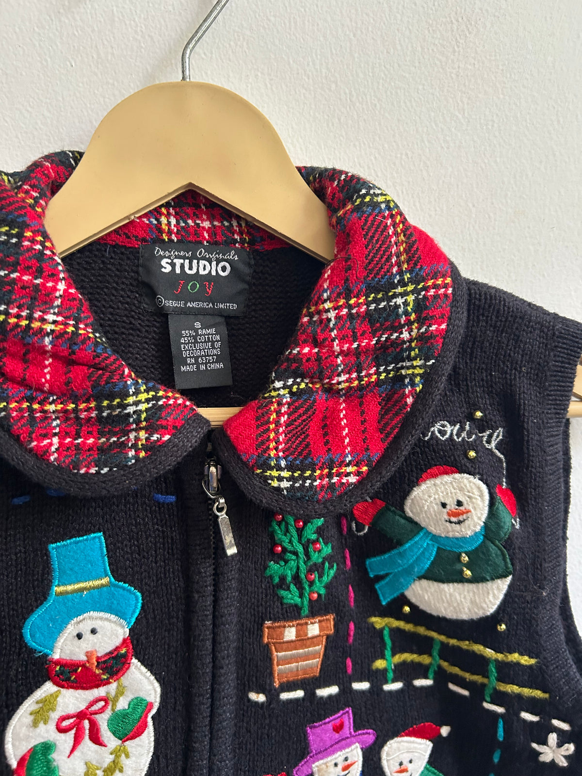 Studio Joy Christmas Vest