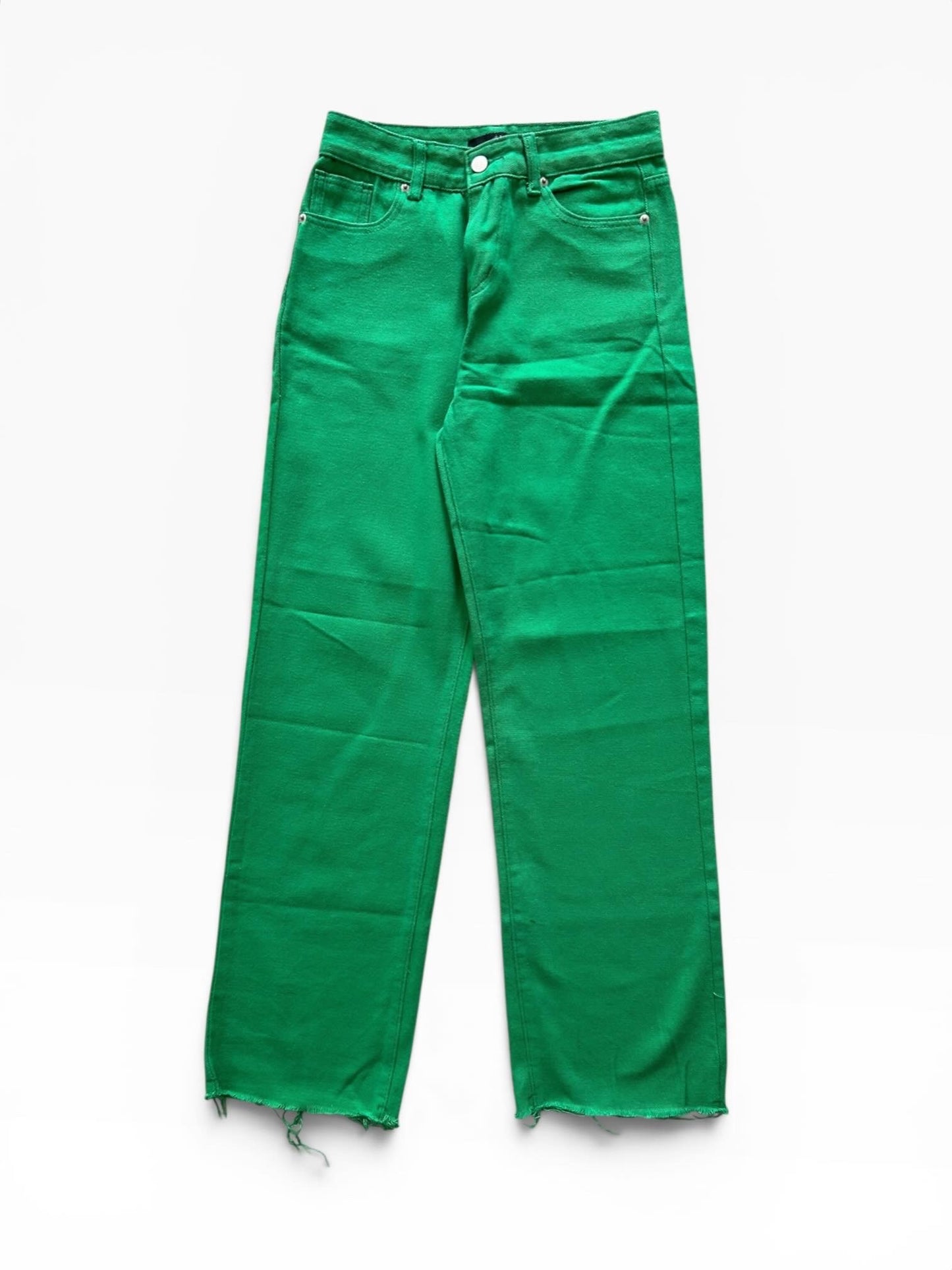 Green Denim Jeans