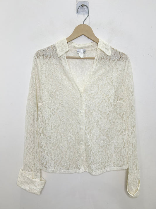 Sheer Lace Shirt