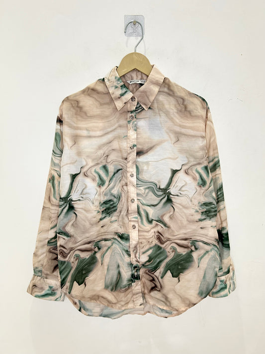 Abstracted Printed Shirt