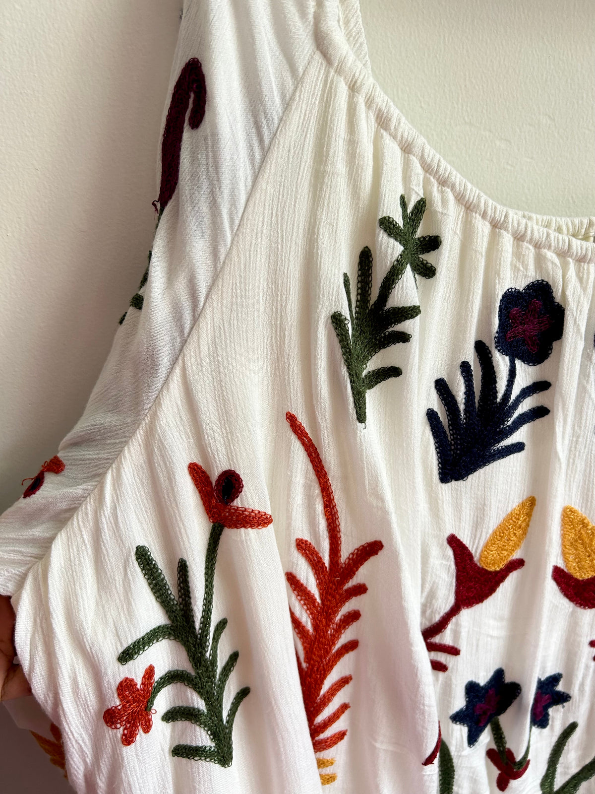 Fully Embroidered Top