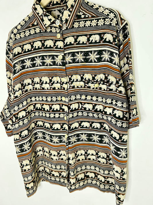 Elephant Shirt :Chest-50”