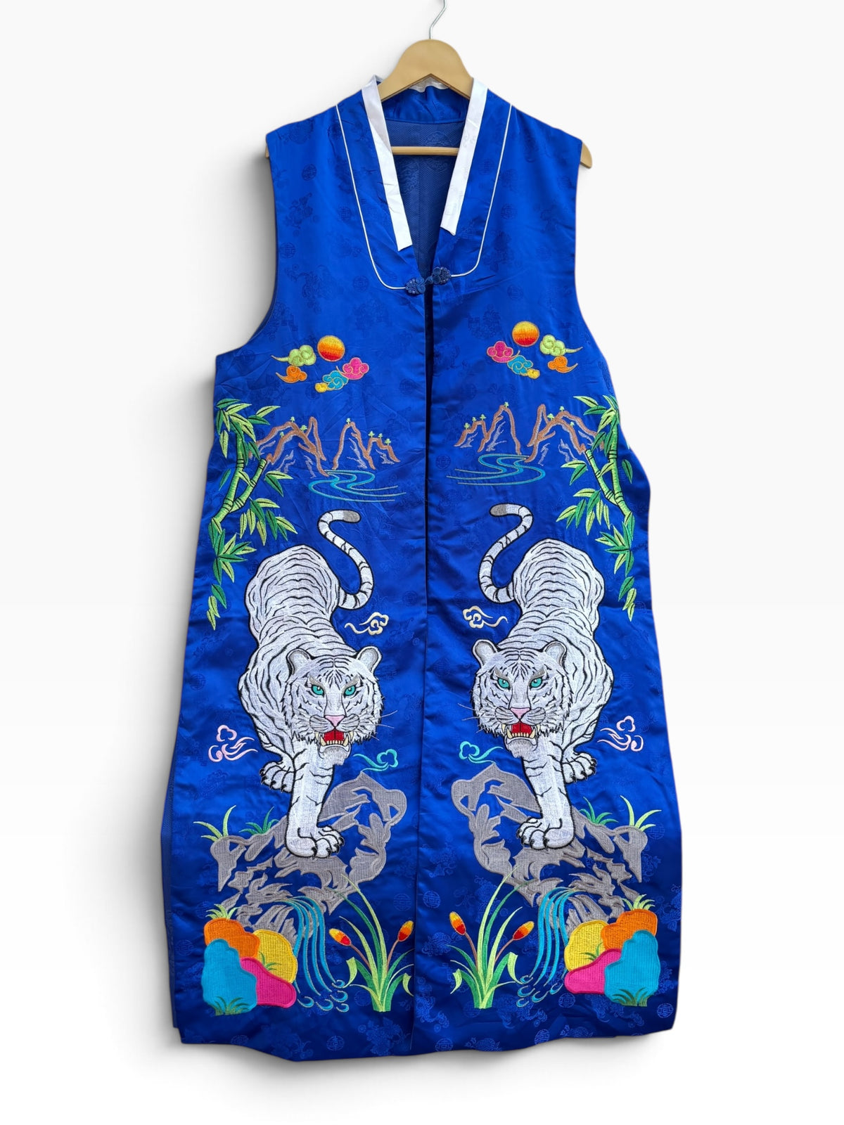 Tiger Cheongsam Jacket: 44”