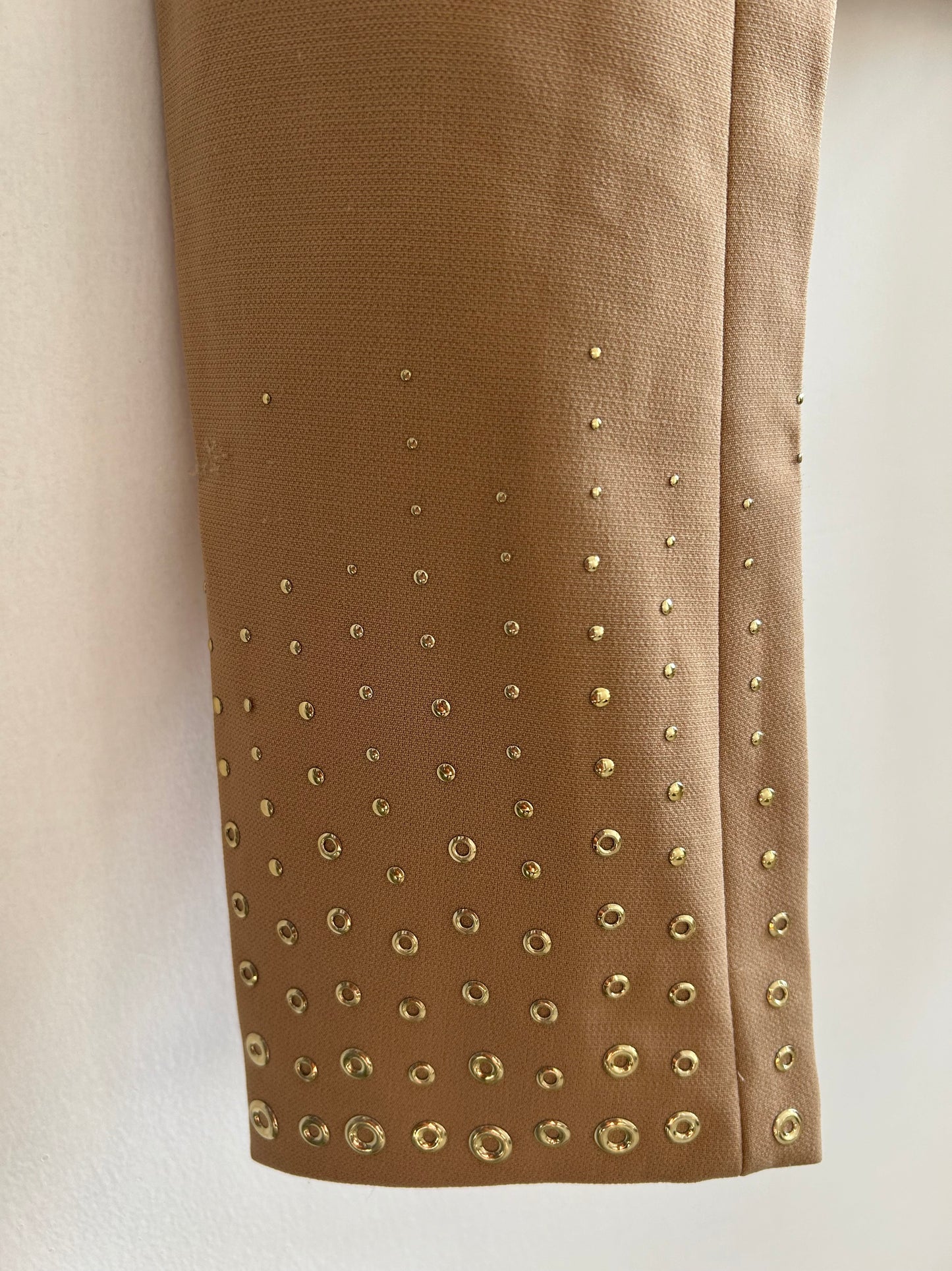 Embellished Beige Blazer