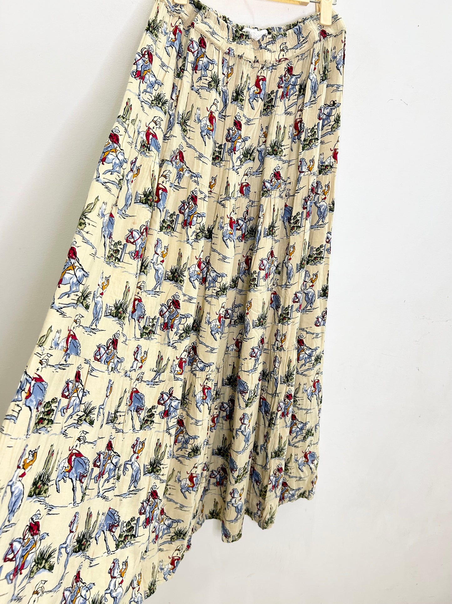 Polo Print Skirt