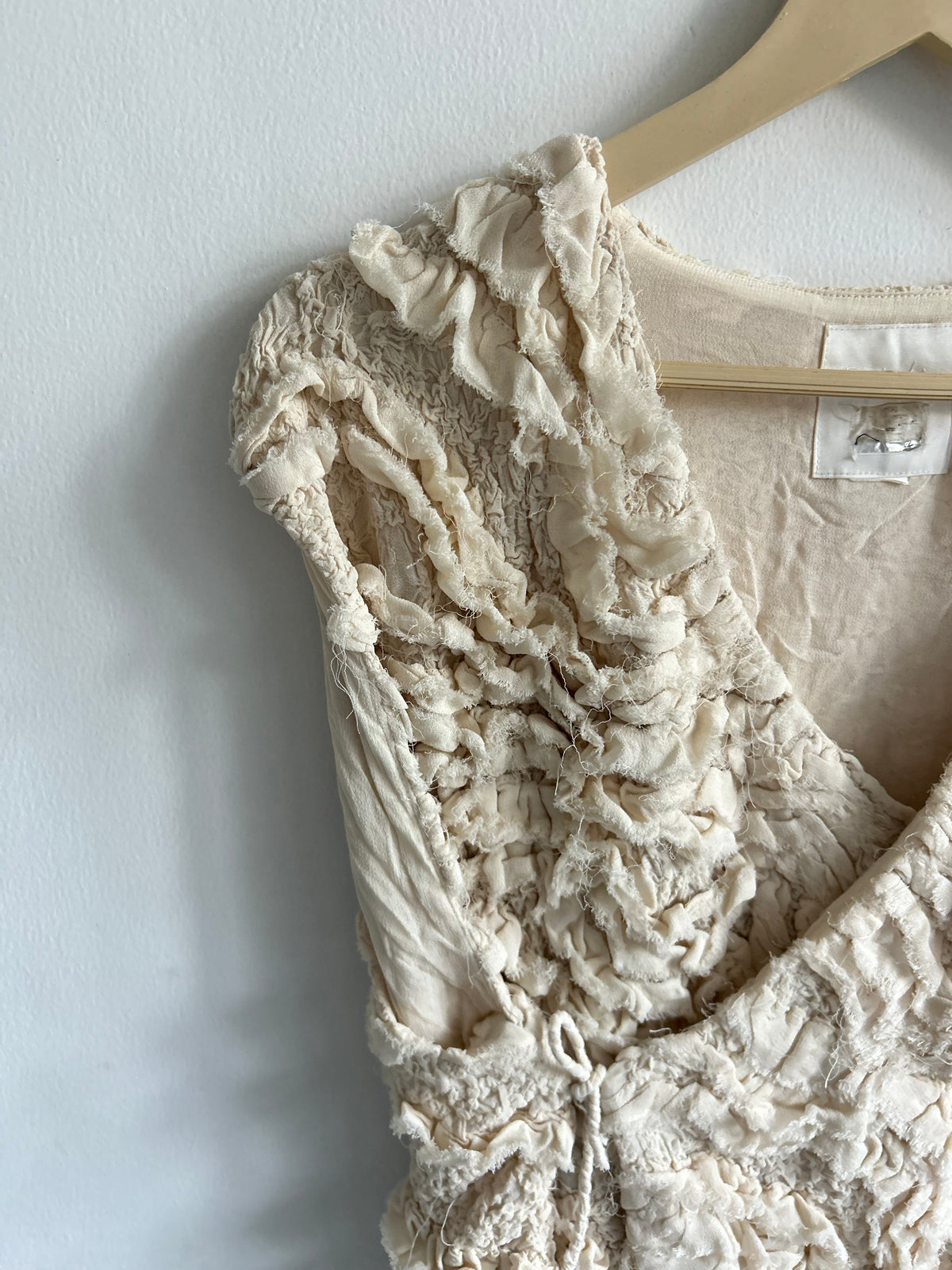 Wrap Textured Top:36”
