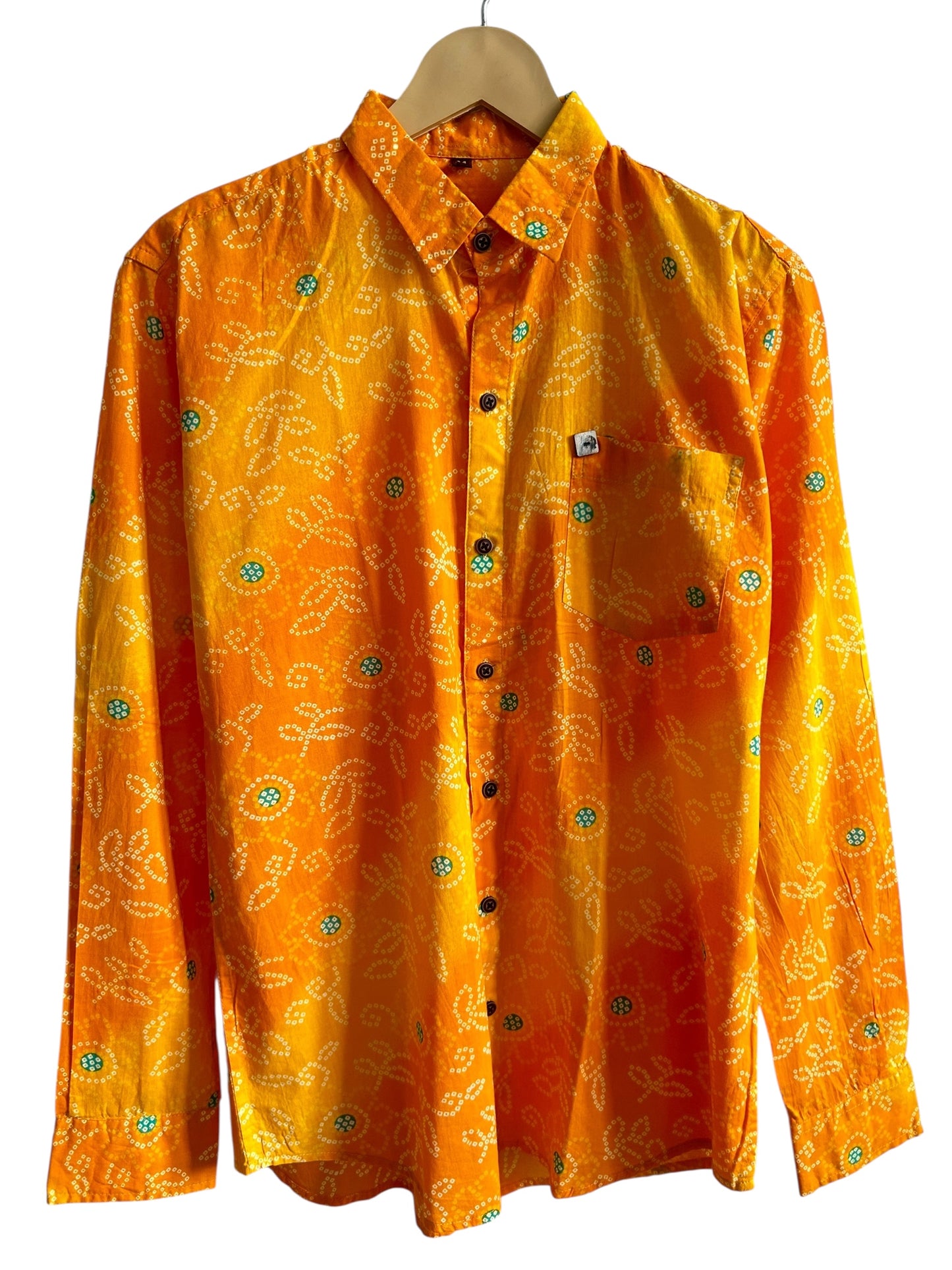 Bandhani Print Shirt