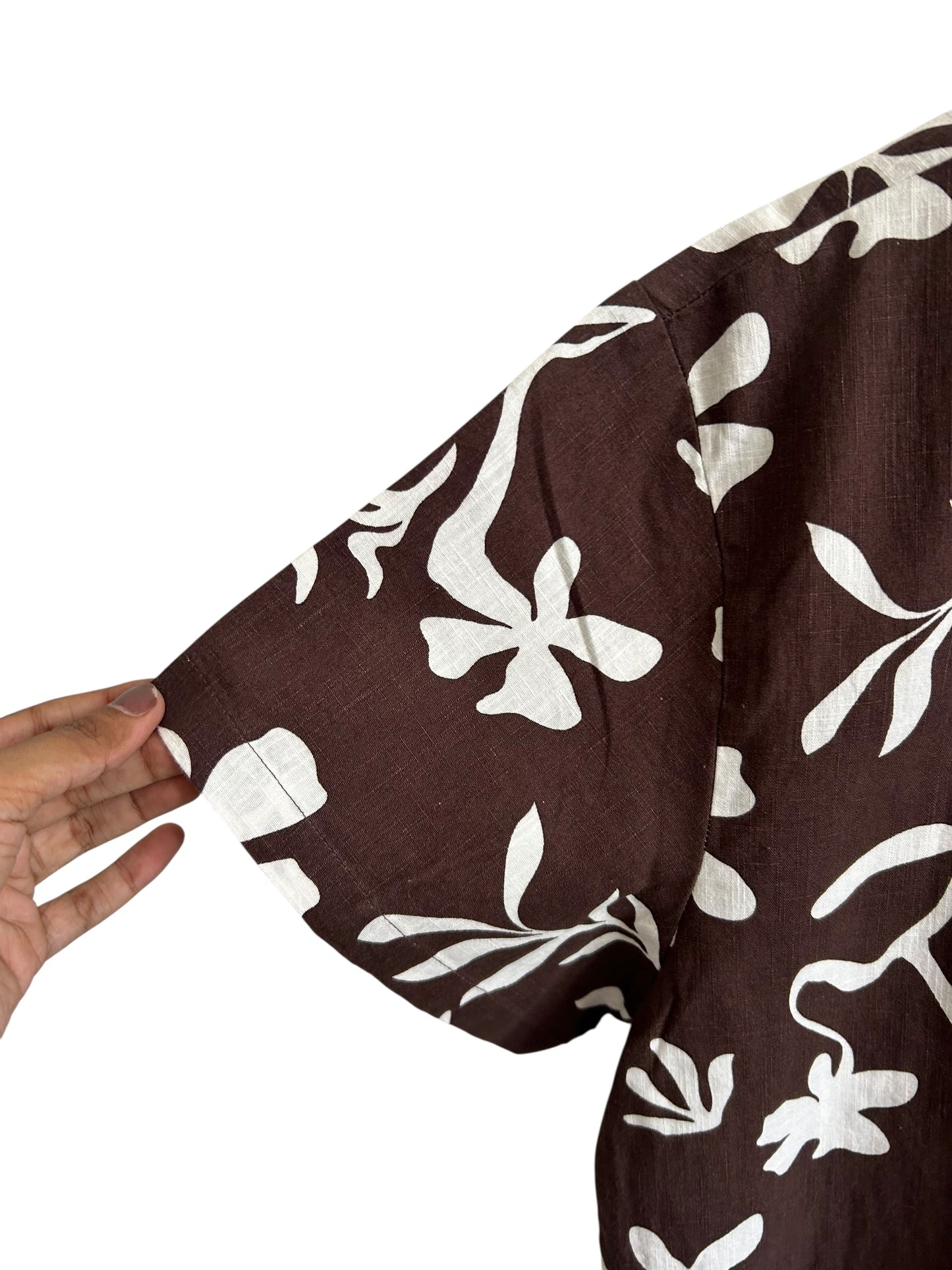 Brown Pattern Shirt