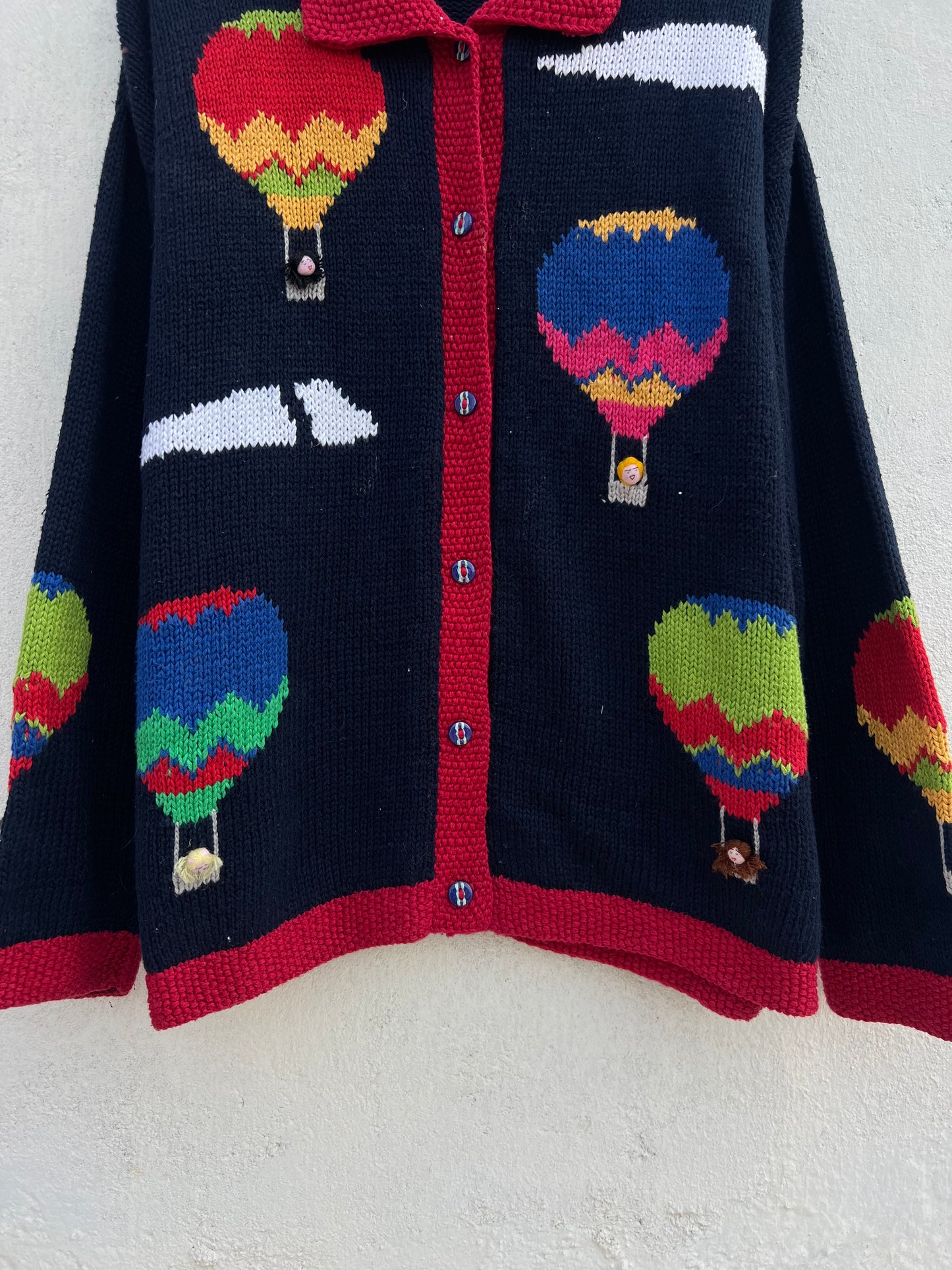 Hand loomed Air Balloon Sweater
