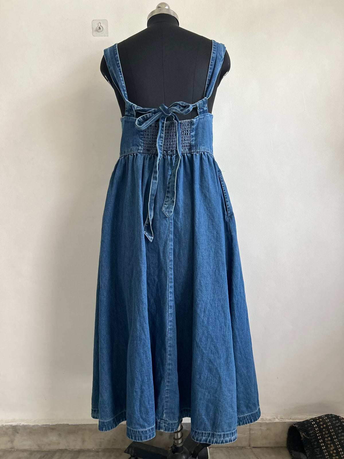 Denim Dress: 38”