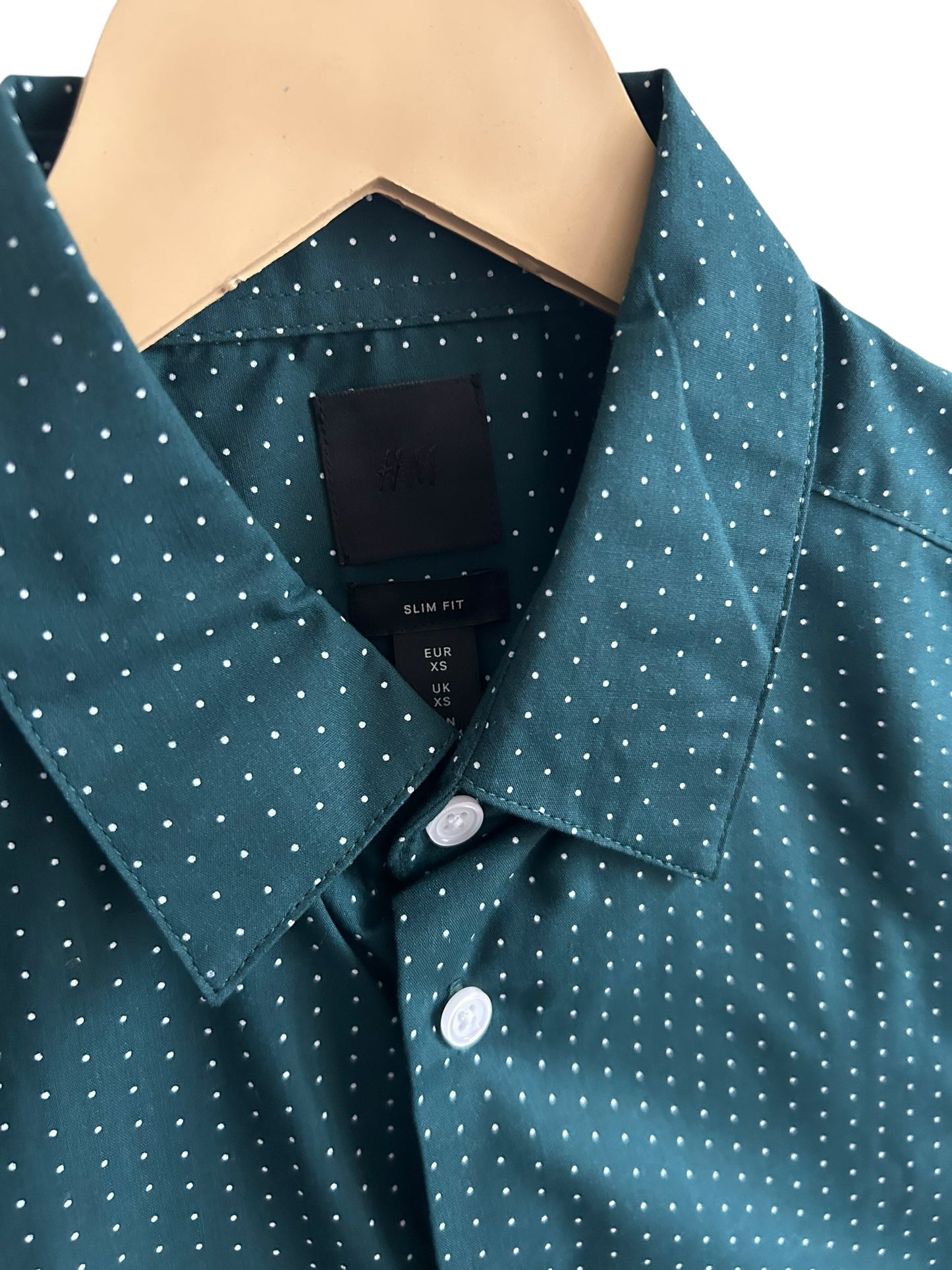 Green Polka Dot Shirt