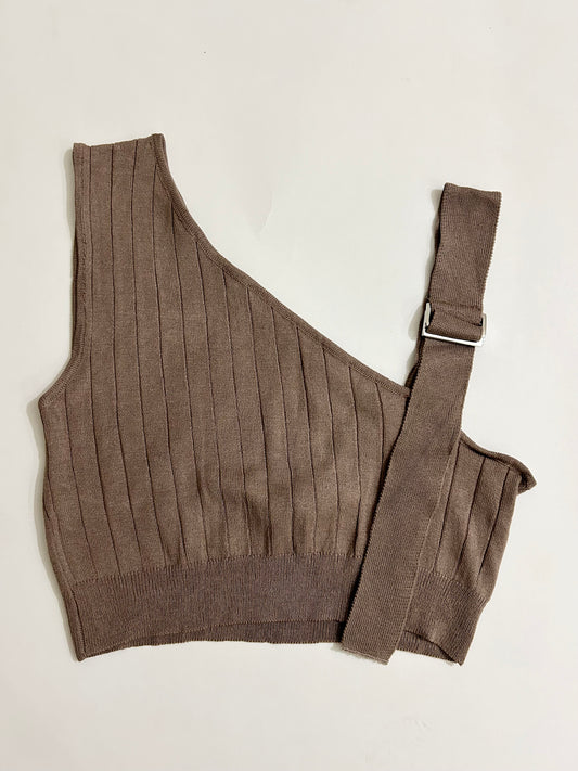 Buckle Shoulder Top