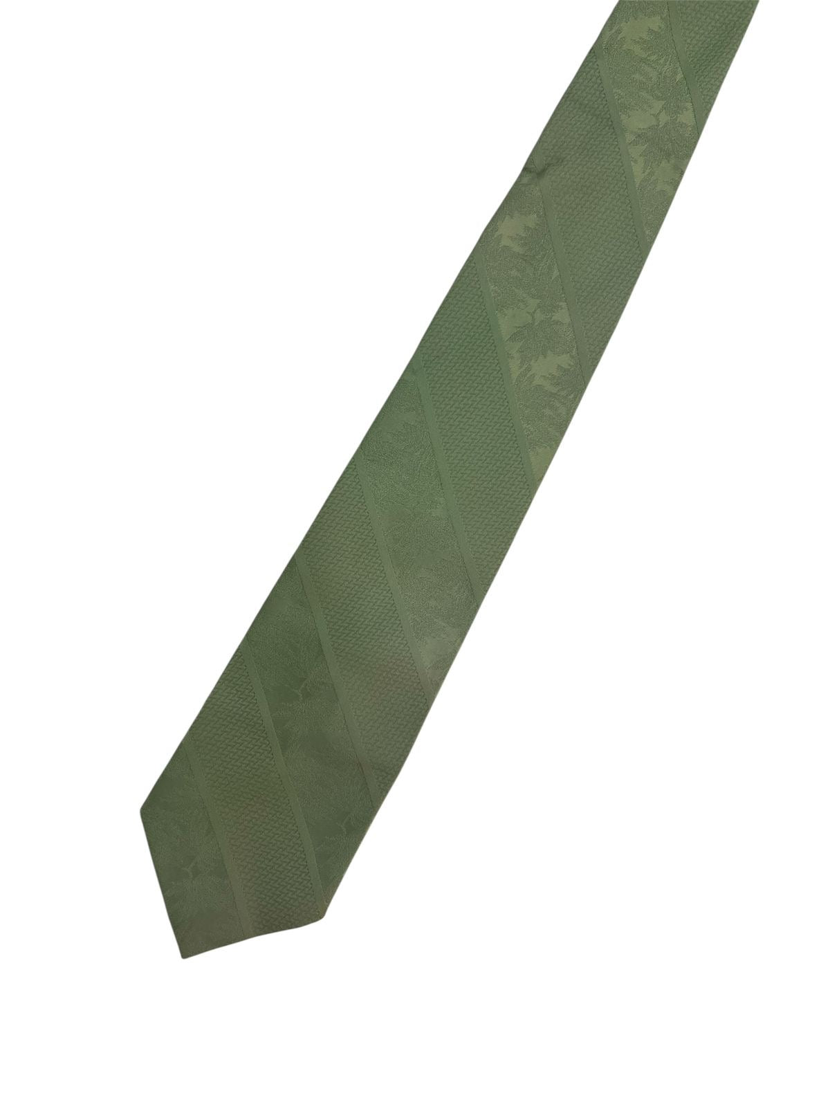 Vintage Green Textured Tie