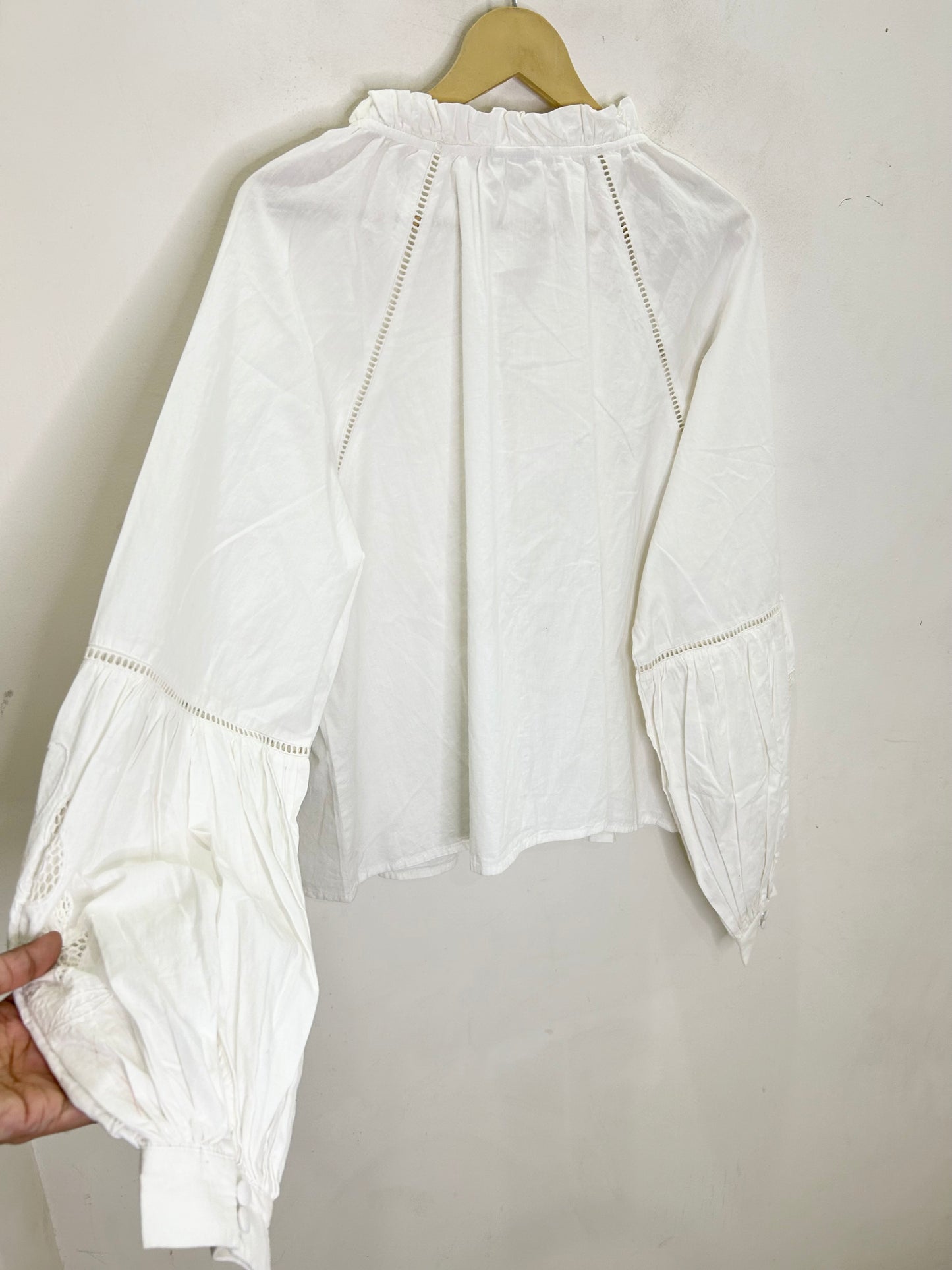 White Cotton Blouse