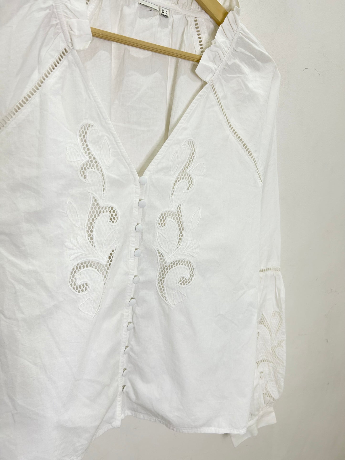 White Cotton Blouse