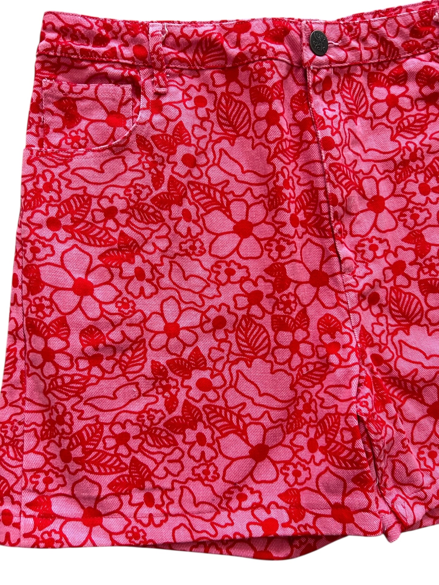 LUCY & YAK Pink Floral Shorts