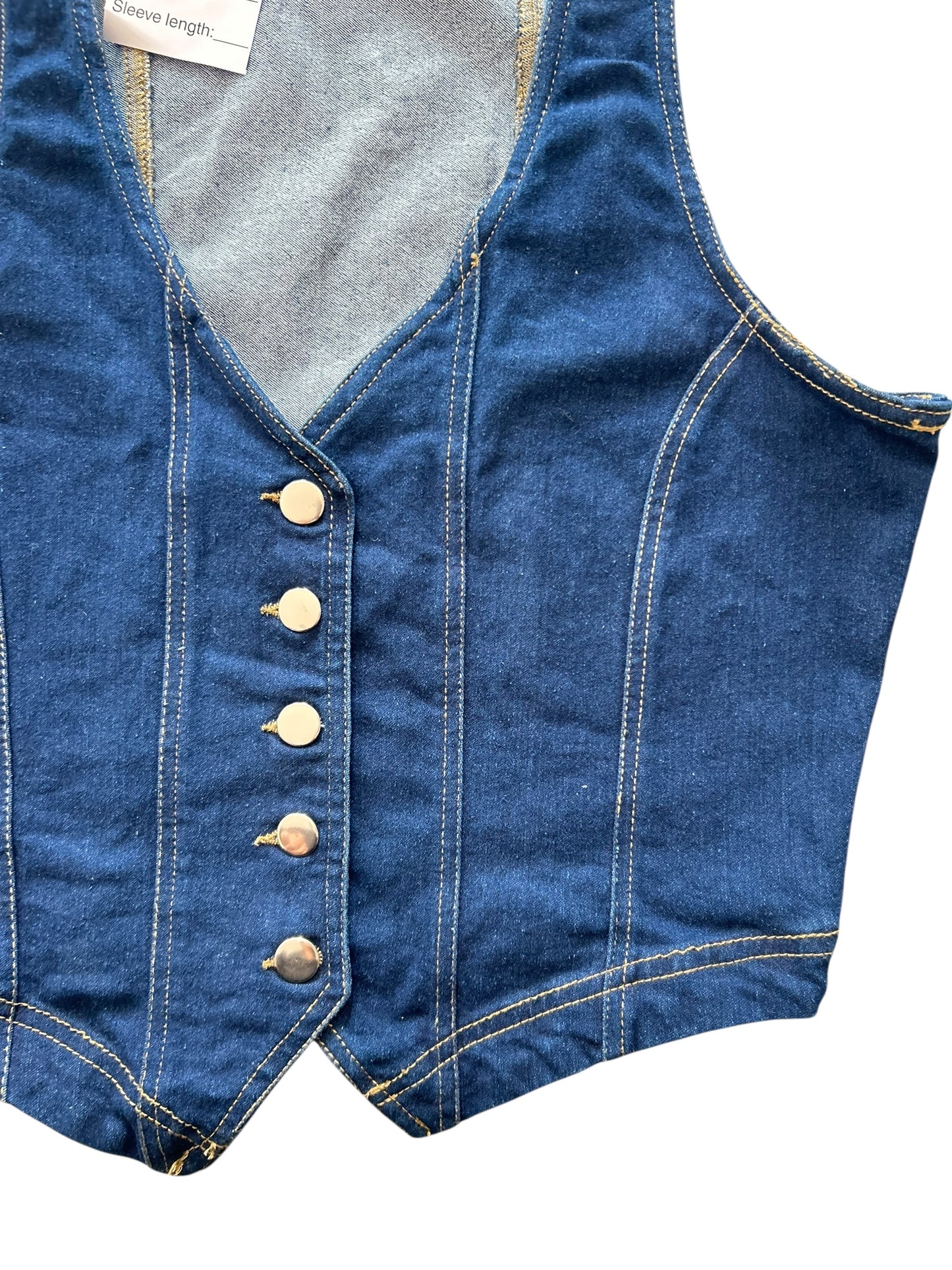 Denim Vest:40”
