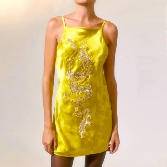 Urban Outfitters Dragon Embellished Dress