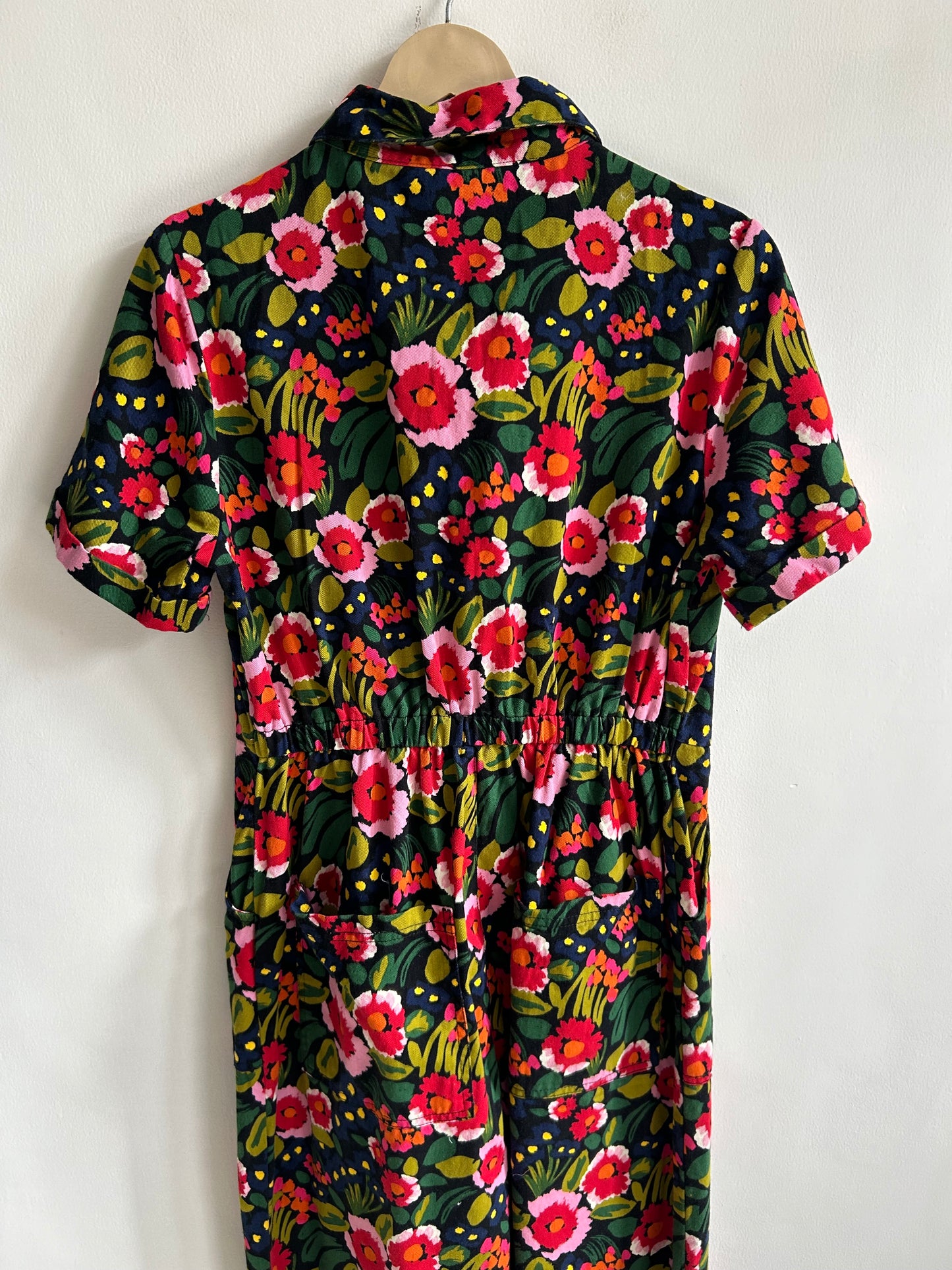 Lucy&Yak Floral Cotton Dungaree