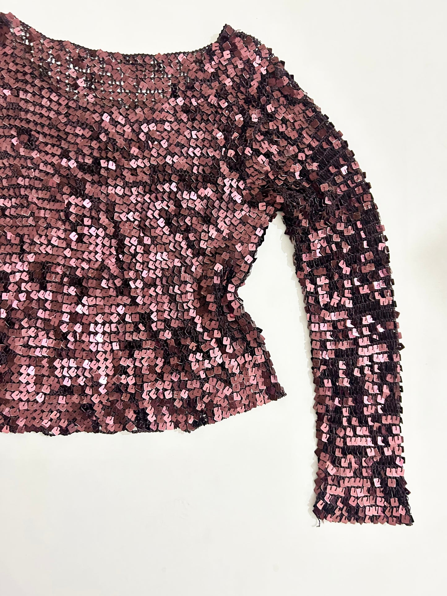 Embellished Sequinned Top